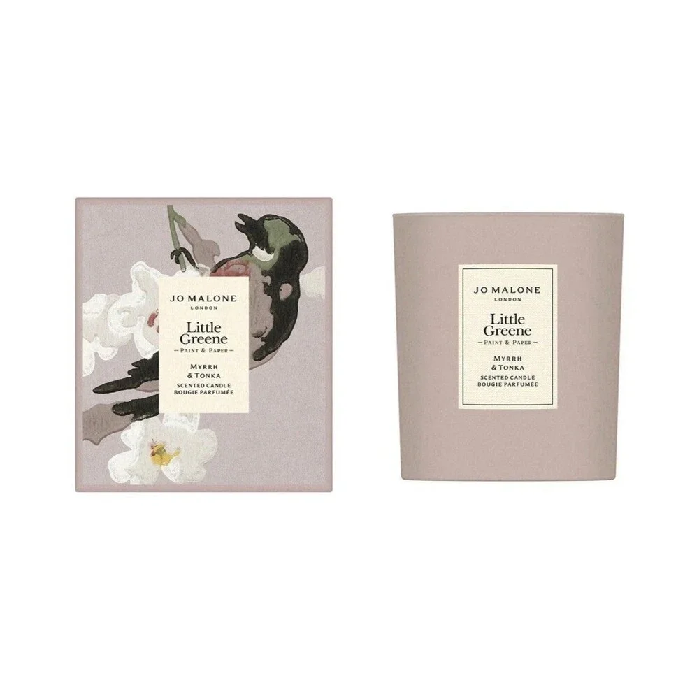 Jo Malone Little Green MYRRH & TONKA Scented Candle - Size 7 Oz / 200 g New